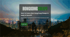 Desktop Screenshot of hongkongcheapo.com